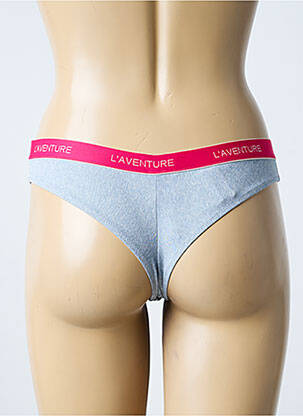 String tissage popeline gris MARIE JO femme