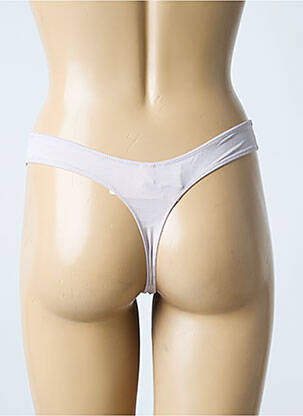String tissage popeline beige MARIE JO femme