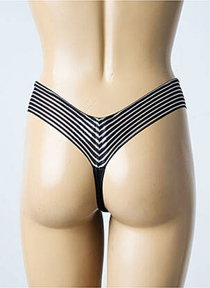 String stretch noir MARIE JO femme