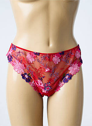 Tanga stretch rouge MARIE JO femme