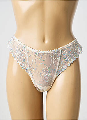 Tanga blanc MARIE JO femme