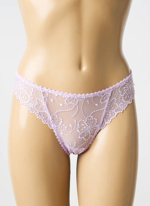 String légère et transparente violet MARIE JO femme