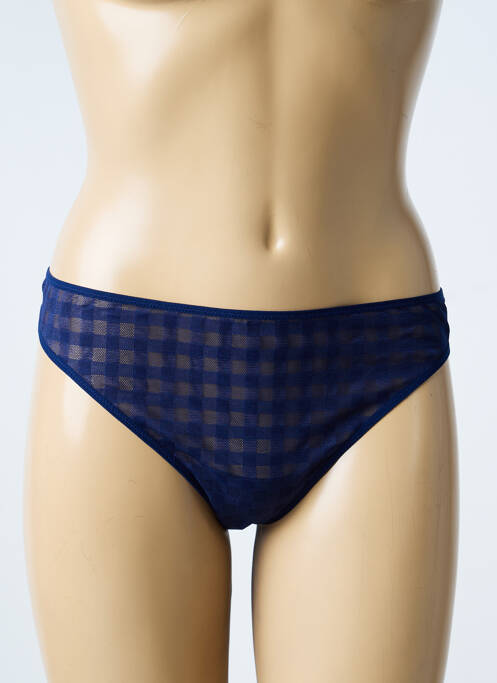 String imprimé vichy bleu MARIE JO femme
