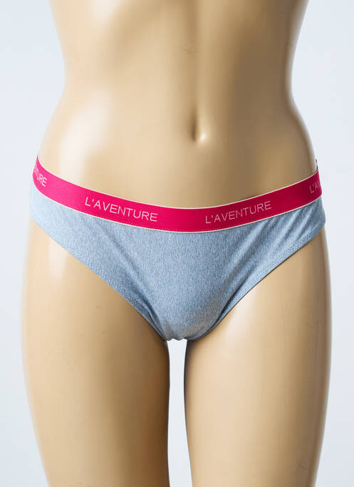 String tissage popeline gris MARIE JO femme