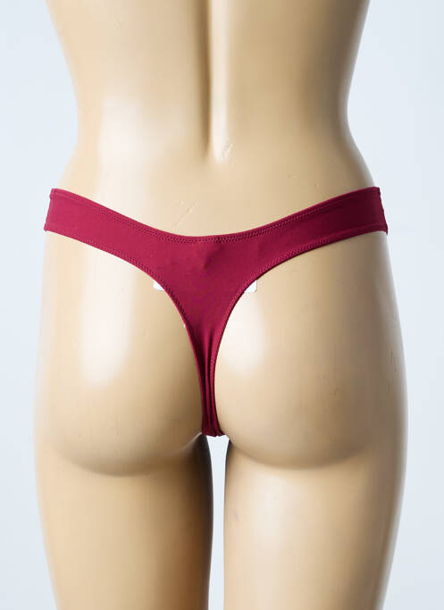 String tissage popeline rouge MARIE JO femme