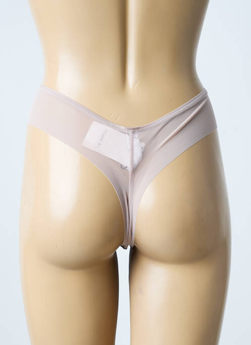 String marron MARIE JO femme