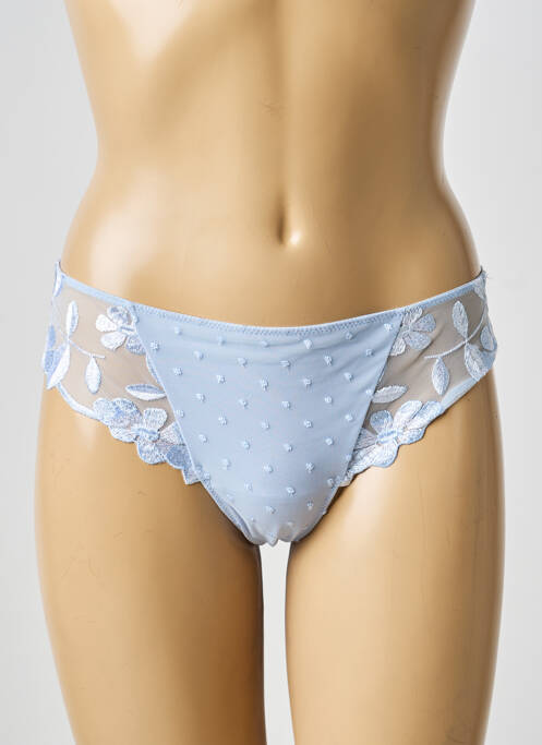 Tanga bleu MARIE JO femme