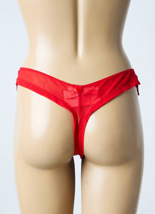 Tanga rouge MARIE JO femme