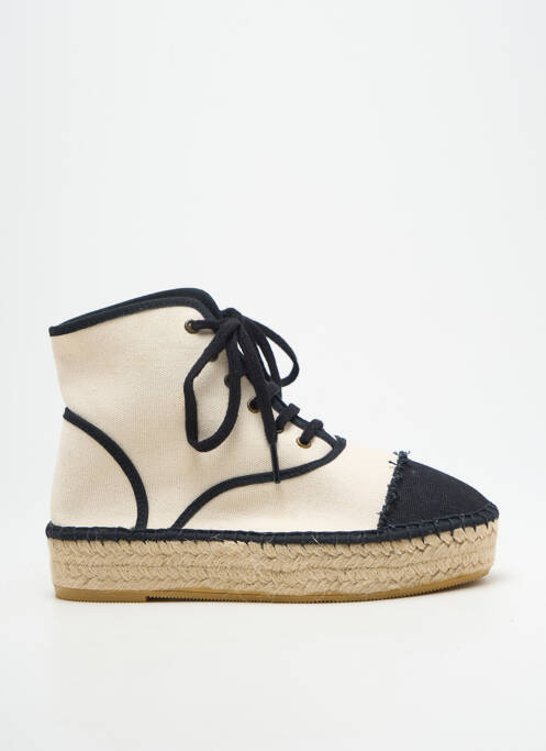 Espadrilles noir L'ESPADRILLE DE NICOLE femme