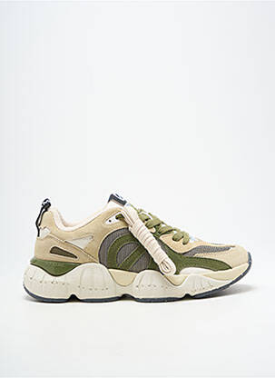 Baskets bout rond bout rond vert NO NAME homme