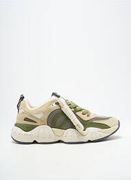 Baskets bout rond bout rond vert NO NAME homme