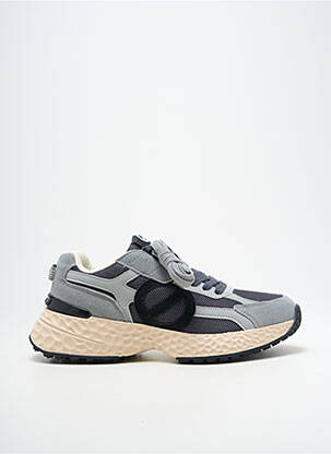Baskets bout rond bout rond gris NO NAME homme
