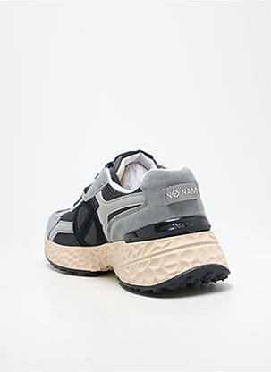 Baskets bout rond bout rond gris NO NAME homme