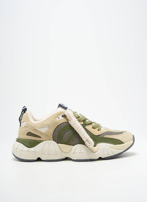 Baskets bout rond bout rond vert NO NAME homme