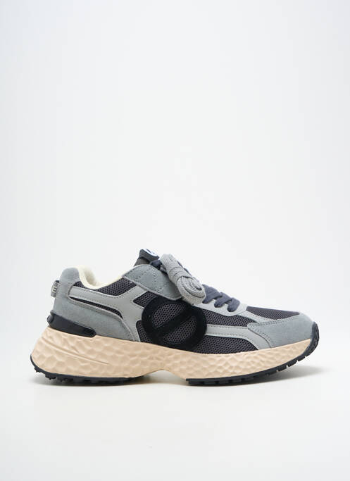 Baskets bout rond bout rond gris NO NAME homme