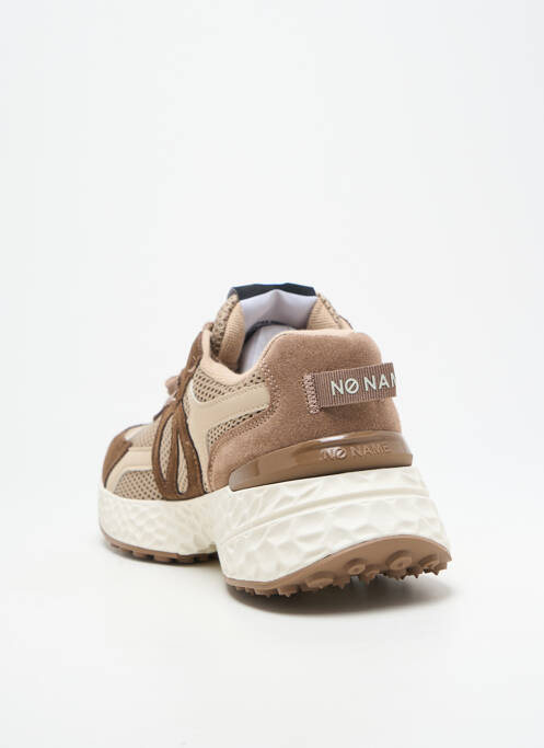 Baskets beige NO NAME homme