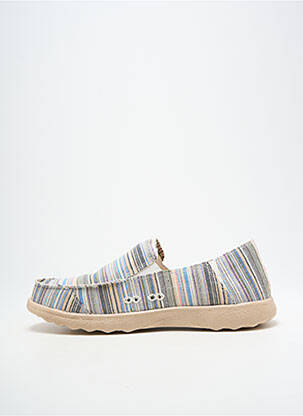 Espadrilles bout rond bout rond bleu KICK BACK homme