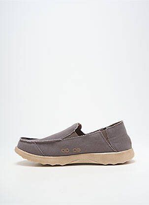 Mocassins bout rond bout rond gris KICK BACK homme