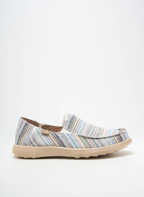 Espadrilles bout rond bout rond bleu KICK BACK homme