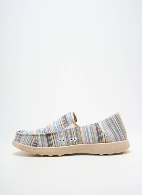 Espadrilles bout rond bout rond bleu KICK BACK homme