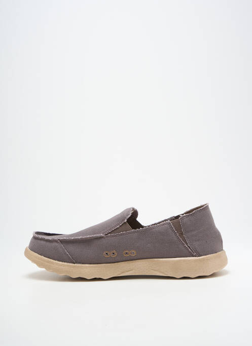 Mocassins bout rond bout rond gris KICK BACK homme
