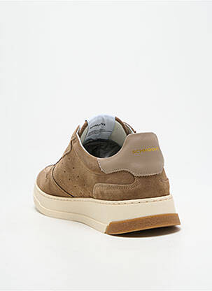 Baskets nubuck bout rond marron SCHMOOVE homme
