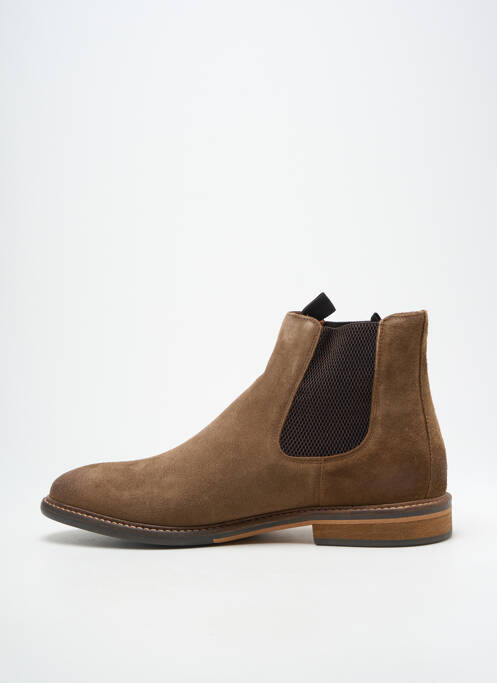 Bottines/boots nubuck talon bas marron SCHMOOVE homme
