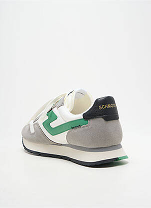 Baskets bout rond bout rond vert SCHMOOVE homme
