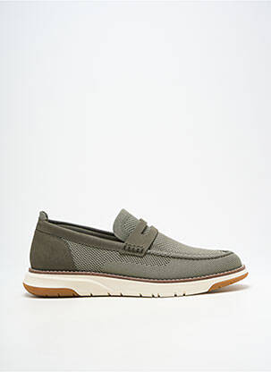 Mocassins bout rond bout rond vert SCHMOOVE homme