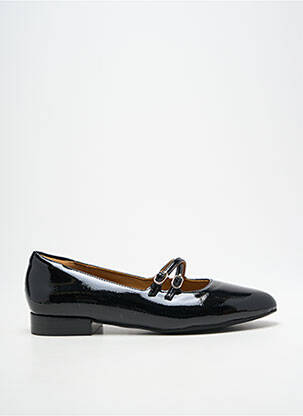 Ballerines matière lisse talon plat jusqu'à 3cm noir SCHMOOVE femme