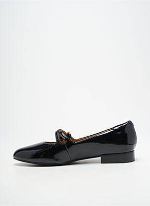 Ballerines matière lisse talon plat jusqu'à 3cm noir SCHMOOVE femme