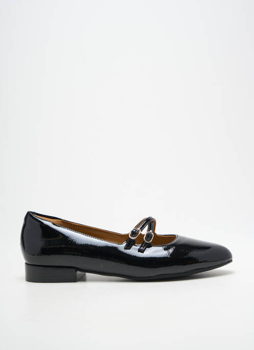 Ballerines matière lisse talon plat jusqu'à 3cm noir SCHMOOVE femme