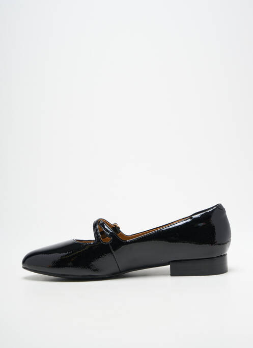 Ballerines matière lisse talon plat jusqu'à 3cm noir SCHMOOVE femme