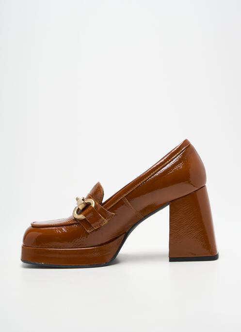 Mocassins marron SEMERDJIAN femme