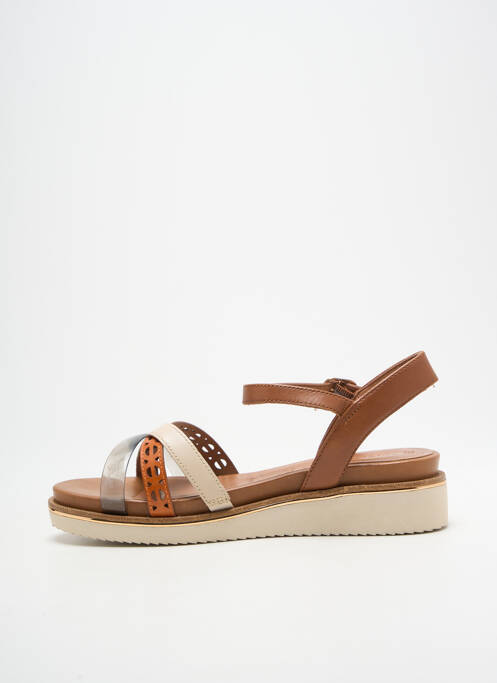 Sandales/Nu pieds marron TAMARIS femme