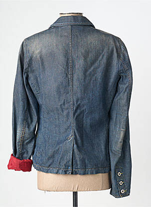 Veste casual col tailleur bleu REPLAY femme