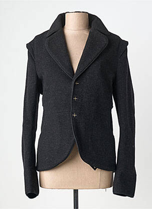 Veste casual finition intérieure doublée gris SECTION URBAINE femme