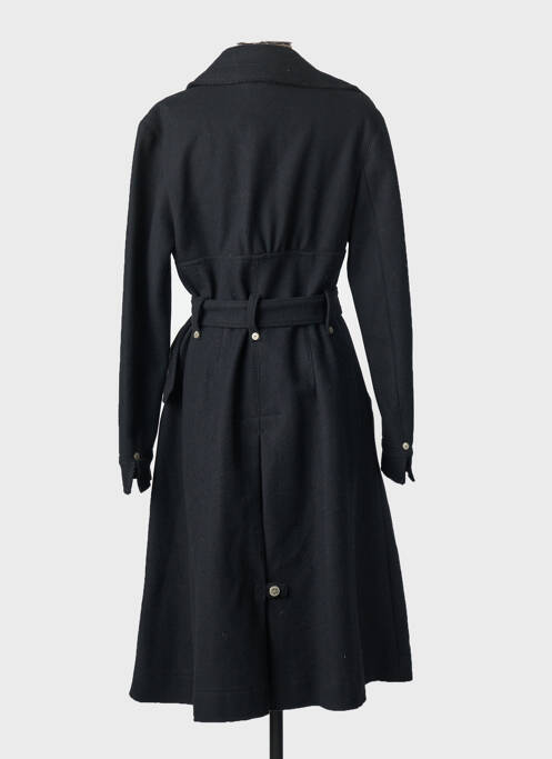 Manteau long coupe cintrée sans capuche noir FIRETRAP femme