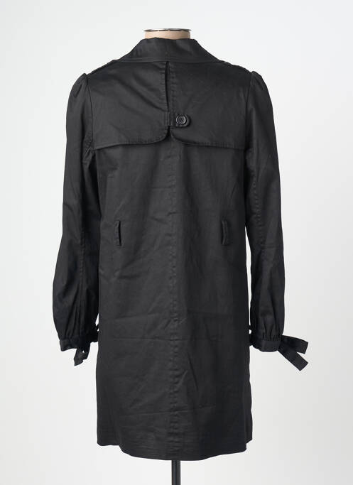 Trench finition intérieure doublée sans capuche noir PEOPLE'S MARKET femme
