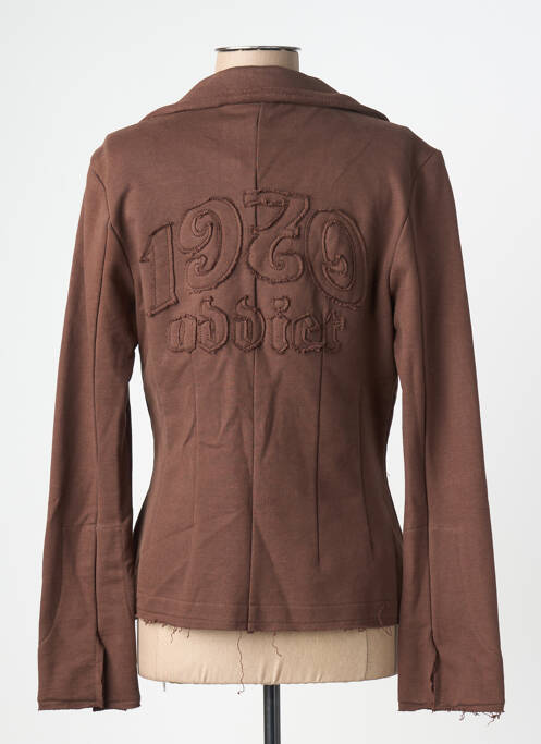 Veste casual marron SECTION URBAINE femme