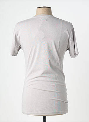 T-shirt coupe cintrée manches courtes gris CHEAP MONDAY homme