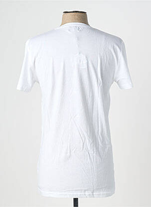 T-shirt coupe cintrée manches courtes blanc CHEAP MONDAY homme