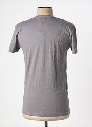 T-shirt coupe cintrée manches courtes gris CHEAP MONDAY homme