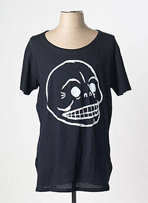 T-shirt coupe cintrée manches courtes noir CHEAP MONDAY homme