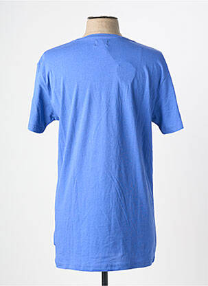 T-shirt coupe cintrée manches courtes bleu CHEAP MONDAY homme