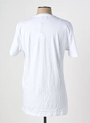 T-shirt coupe cintrée manches courtes blanc CHEAP MONDAY homme