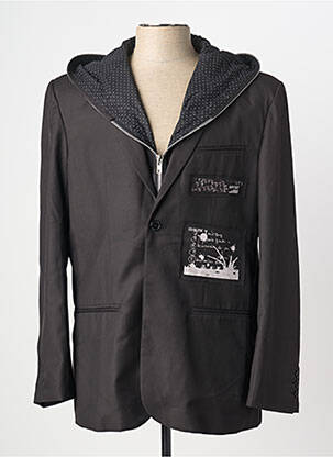 Blazer coupe cintrée noir PEOPLE'S MARKET homme