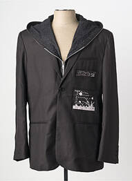 Blazer finition intérieure doublure imprimée noir PEOPLE'S MARKET homme