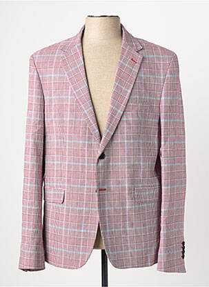 Blazer coupe cintrée rouge EXIBIT homme