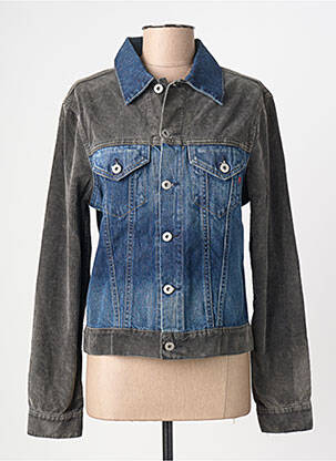 Veste casual poches bleu REPLAY femme